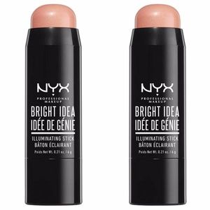 NYX Makeup - Lot 2 NYX Pinkie Dust Illuminating Sticks Makeup NYX Makeup - Lot 2 NYX Pinkie Dust Illuminating Sticks Makeup